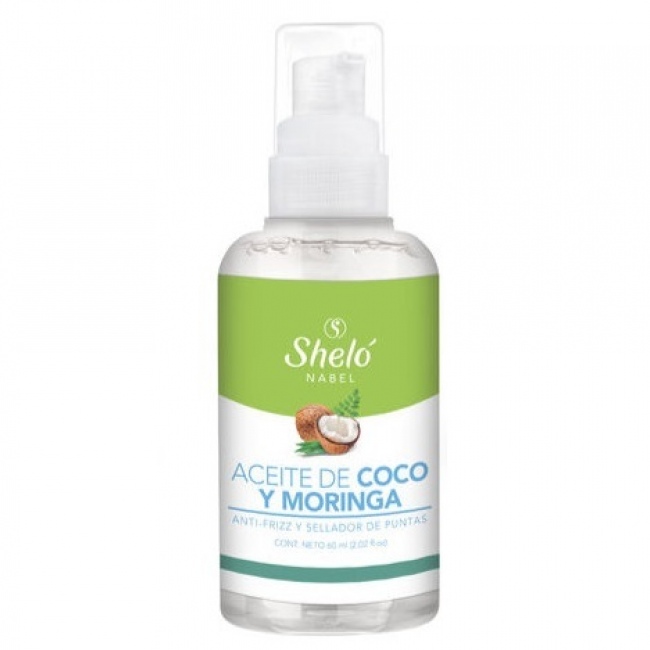 Aceite de Coco y Moringa Anti-Frizz 60ml